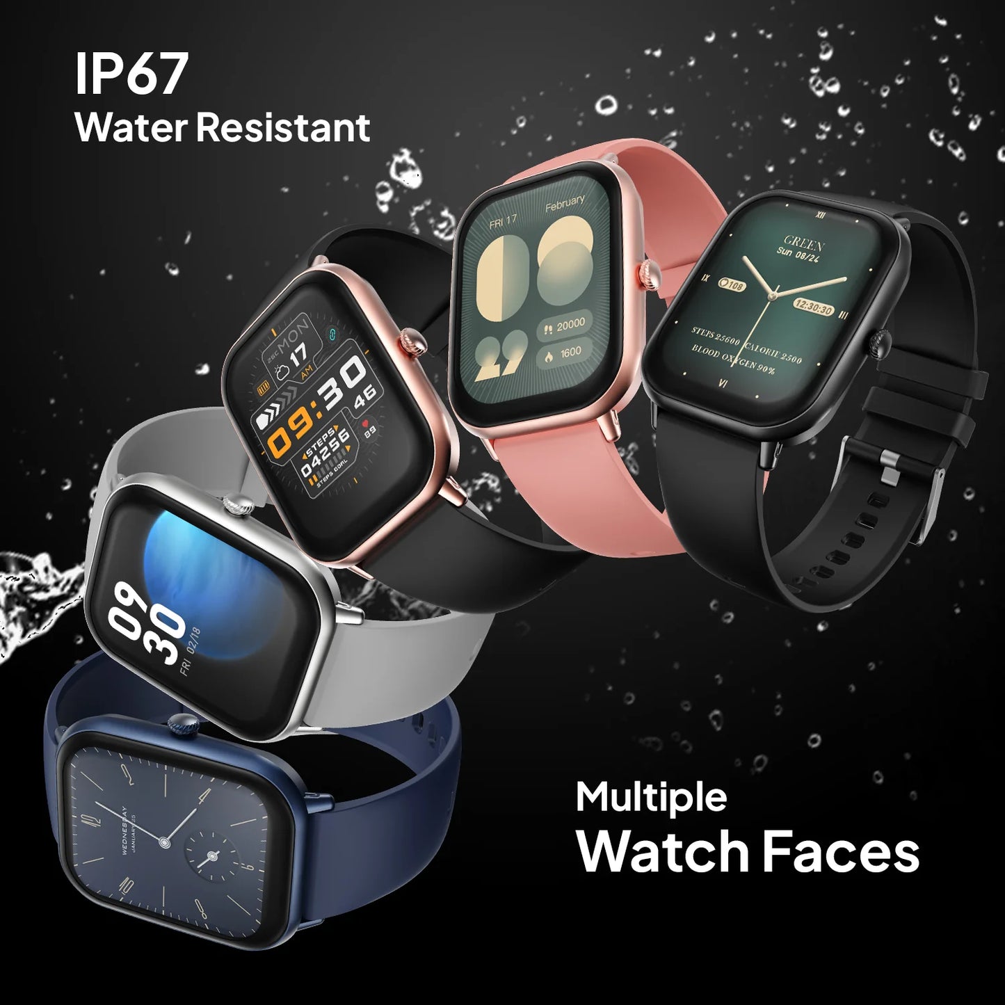 Smartwatch – Advanced Fitness Tracking, Health Monitoring & Smart Notifications