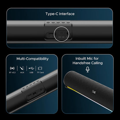 Volttrix Portable Wireless Bluetooth Speaker – Powerful Sound with Up to 7 Hours Playtime