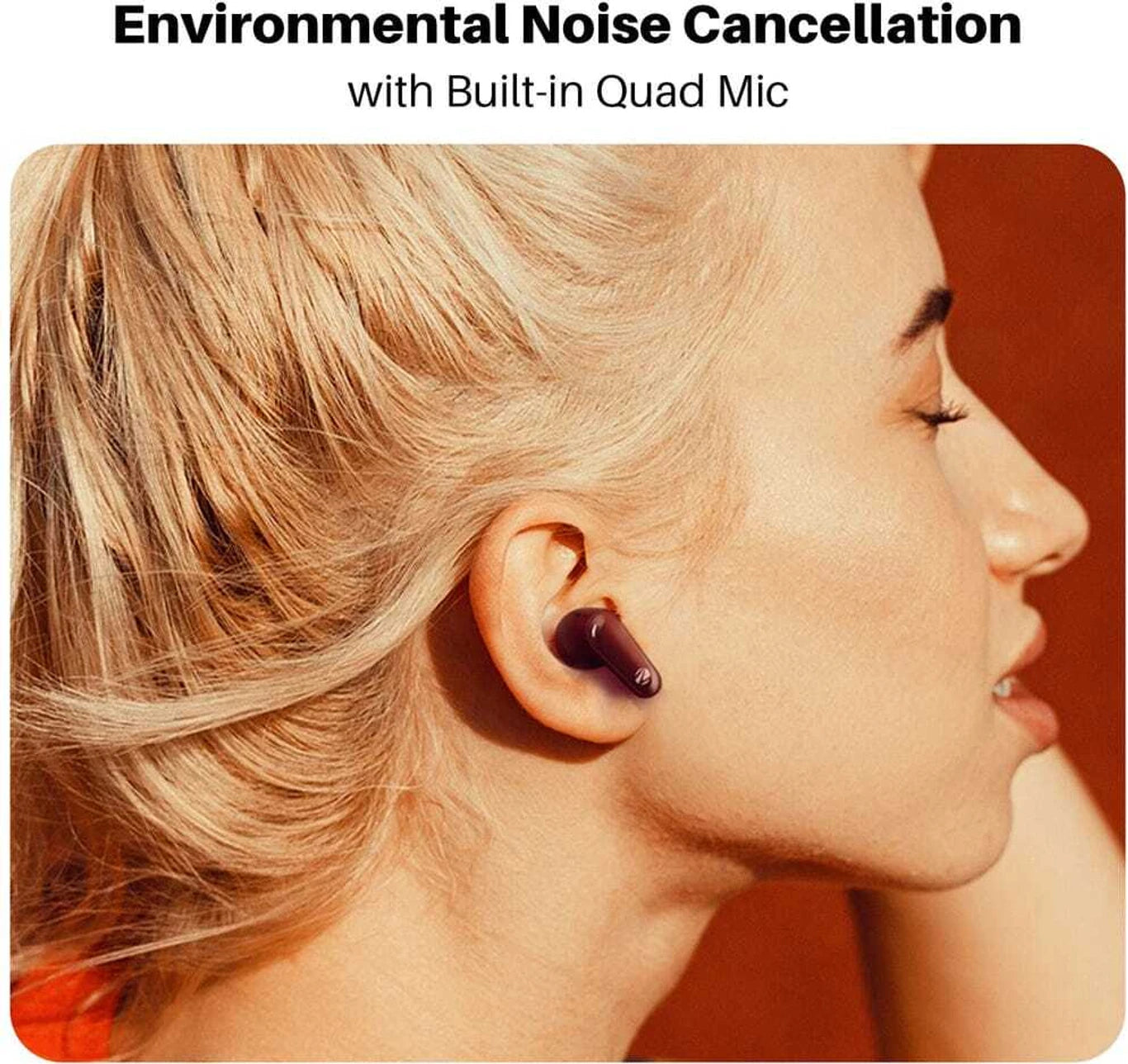 Zebronics Dh'vny E11 Wireless Earbuds | 45H Backup | ENC | Gaming Mode | BT 5.4
