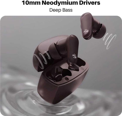 Zebronics Dh'vny E11 Wireless Earbuds | 45H Backup | ENC | Gaming Mode | BT 5.4